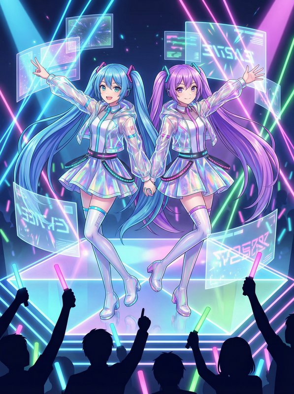 海角动漫-双子偶像演唱会